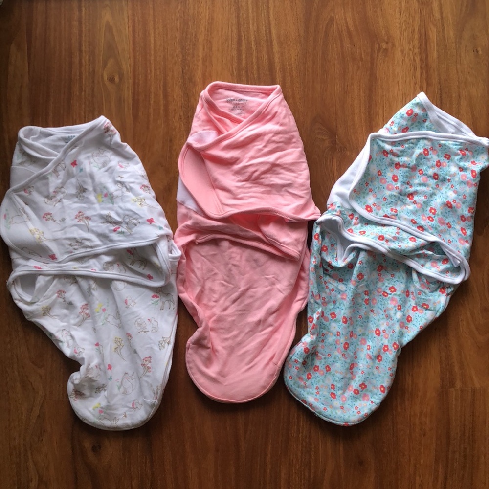 3 Baby Swaddles 0-3 Months